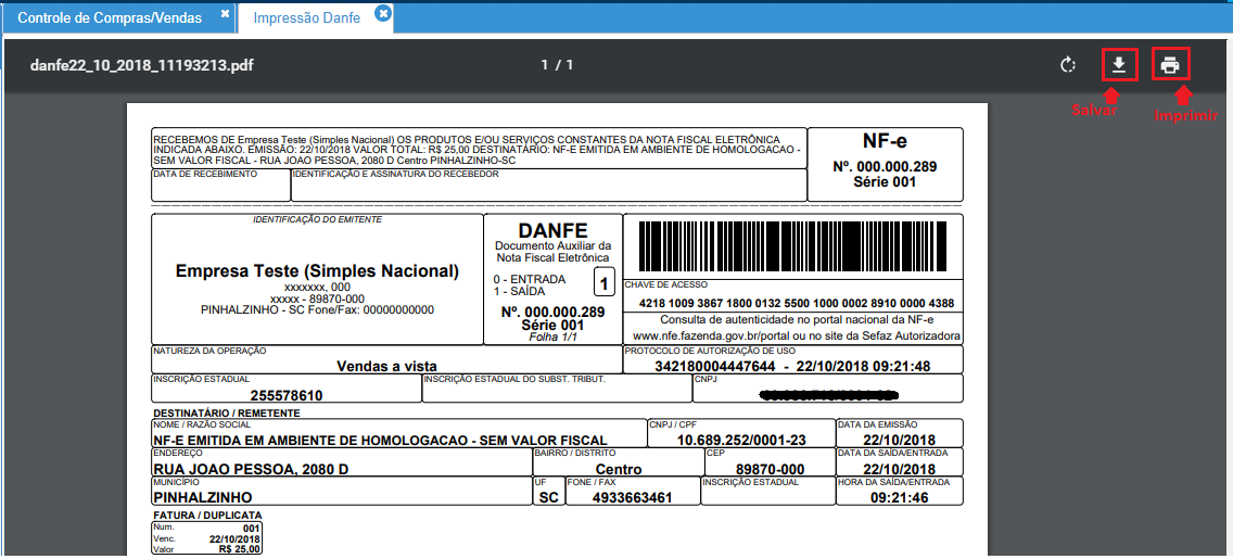Nota Fiscal Pdf Emissão Nota Fiscal Eletrônica – NF | e | Base de Conhecimento | Una ...
